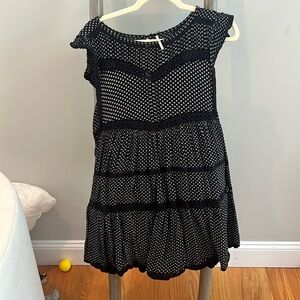 Free people short sleeve boho dress